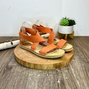 *UGG | Fire Opal Mila Gladiator Suede Espadrille Sandals #1016877 Size 8.5